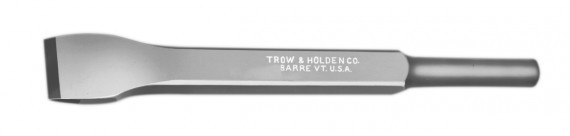 A carbide roughing chisel that can be used with a pneumatic hammer